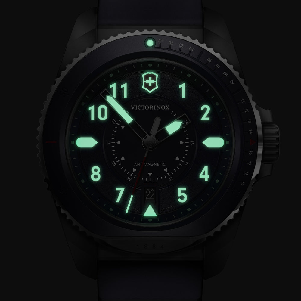 Victorinox Men's Quartz Watch with Blue Dial - VTX-0136