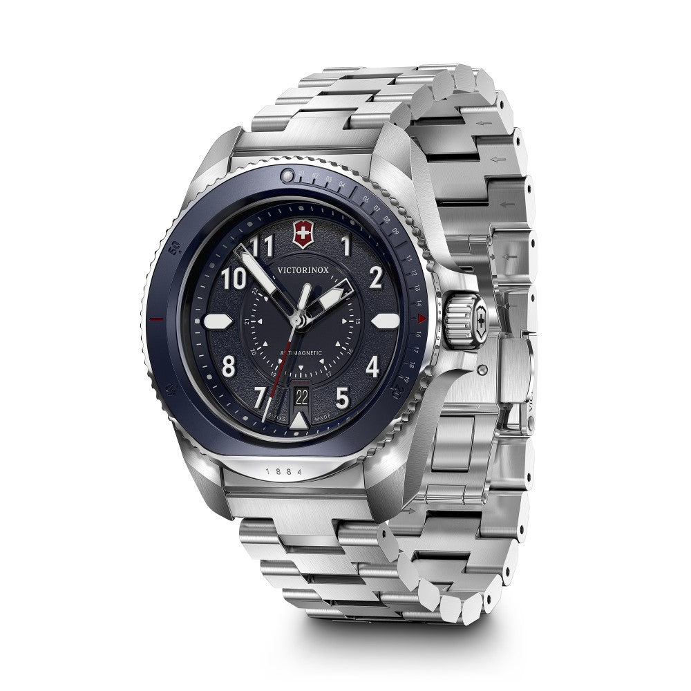 Victorinox Men's Quartz Watch with Blue Dial - VTX-0138