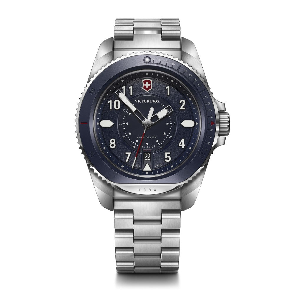 Victorinox Men's Quartz Watch with Blue Dial - VTX-0138