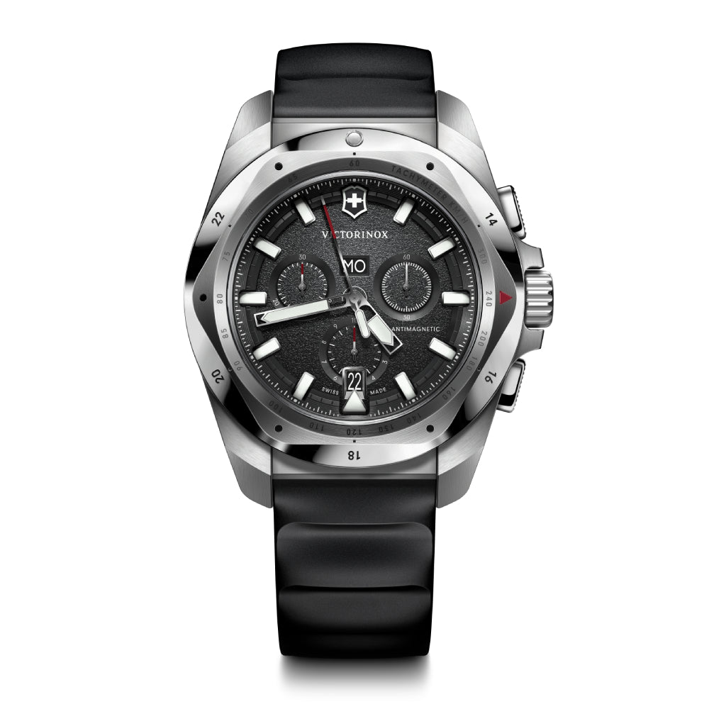 Victorinox Men's Quartz Watch with Black Dial - VTX-0131
