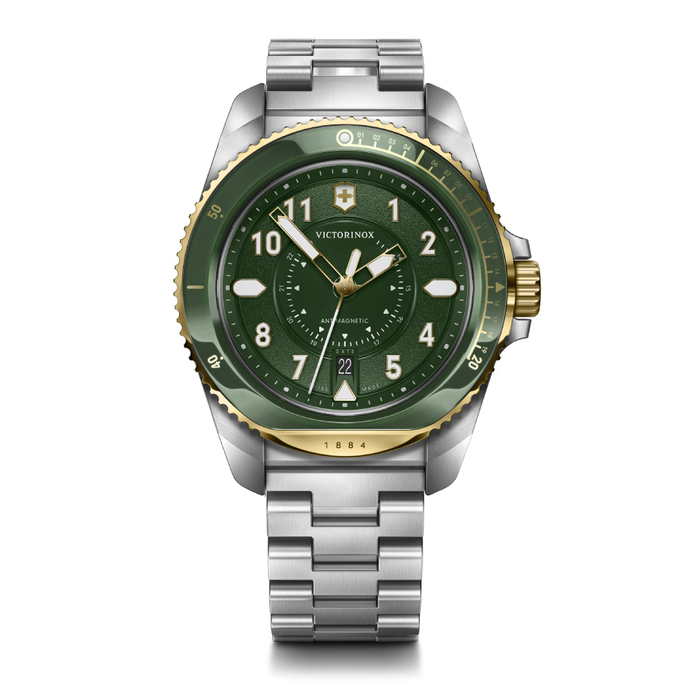 Victorinox Men's Quartz Watch with Green Dial - VTX-0143