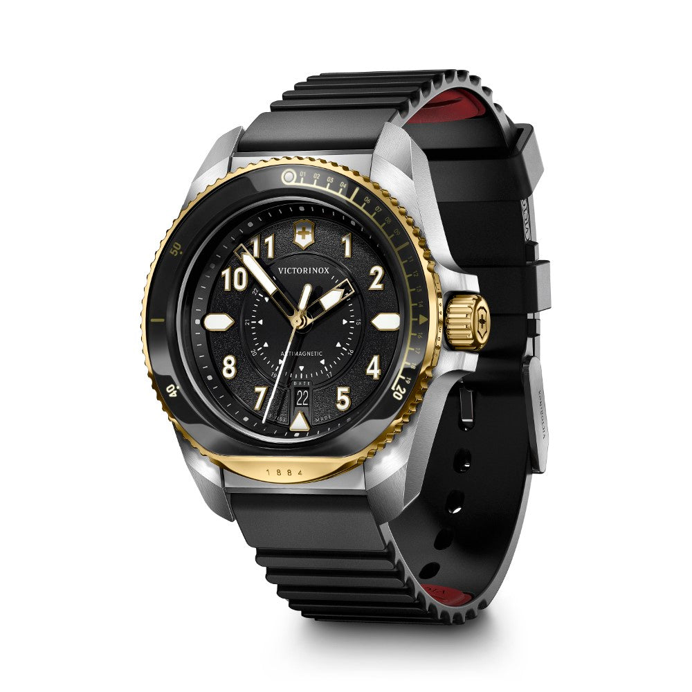 Victorinox Men's Quartz Watch with Black Dial - VTX-0144