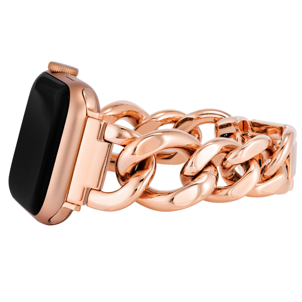 Anne Klein Rose Gold Apple Watch Replacement Band for Women - AAC-A031