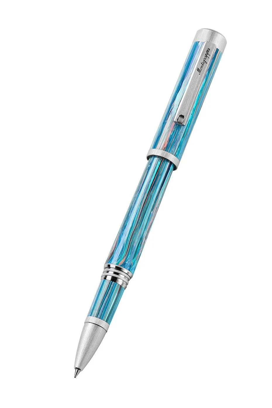 Montegrappa Zero Zodiac Taurus Rollerball Pen Palladium - MGPN-0061