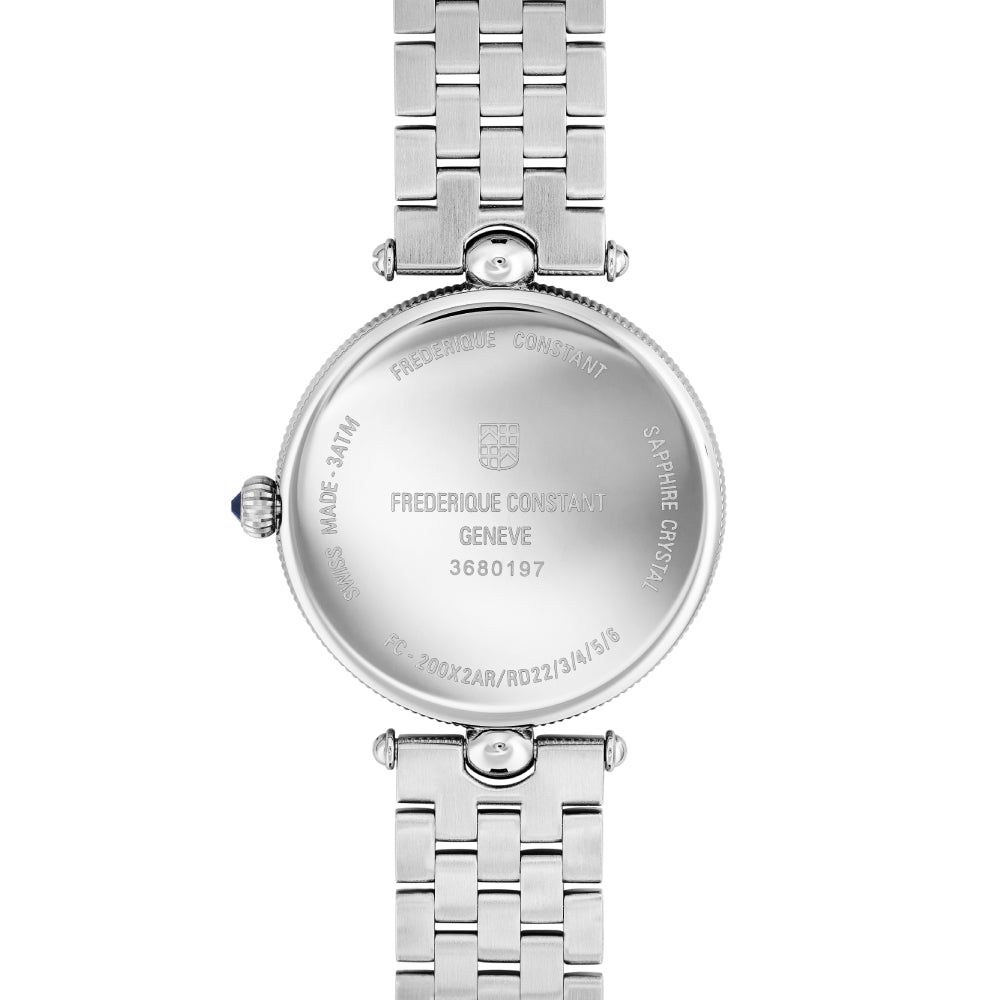 Frederique Constant Women's Quartz Watch with Silver Dial - FC-0170