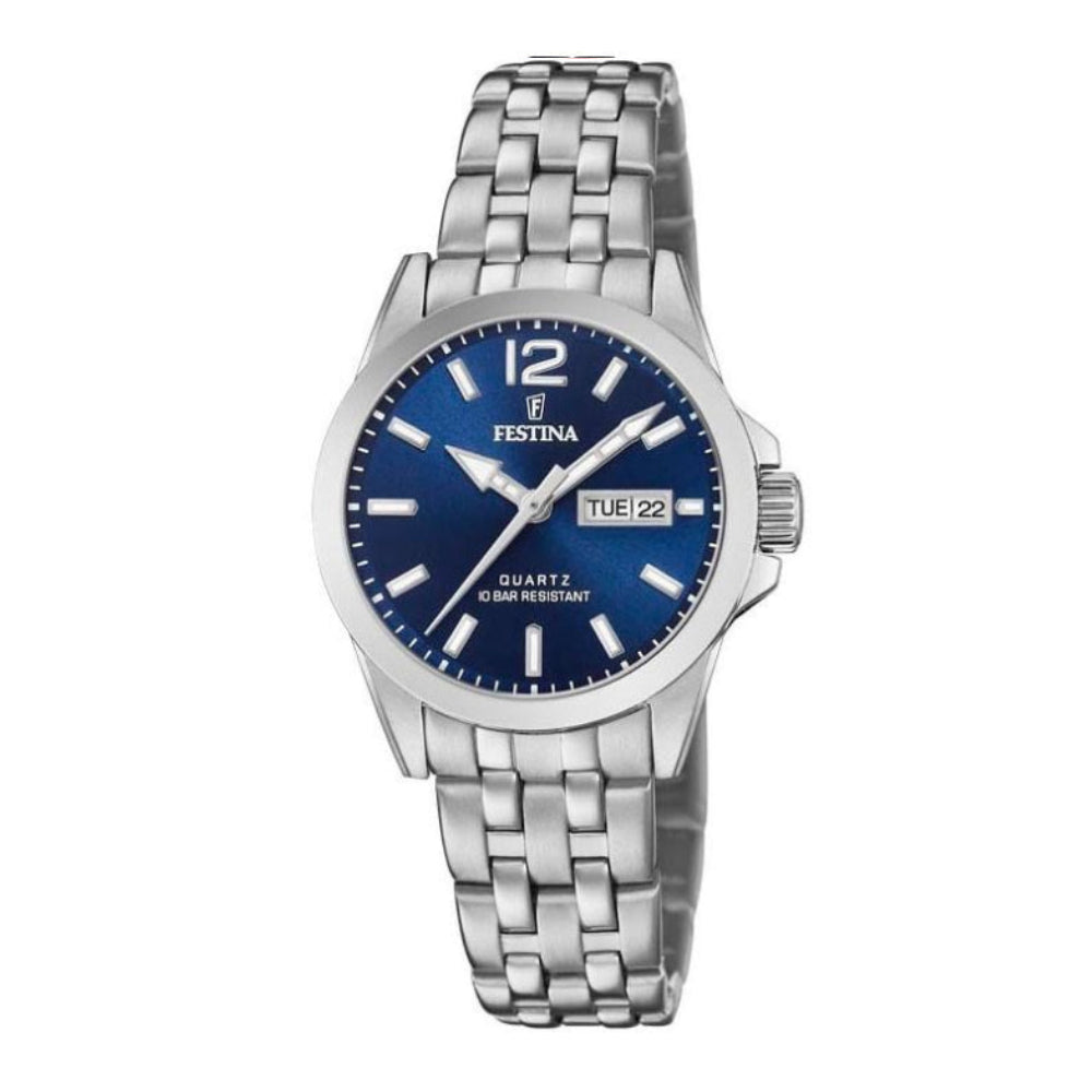 Festina Women's Quartz Blue Dial Watch - f20455/3