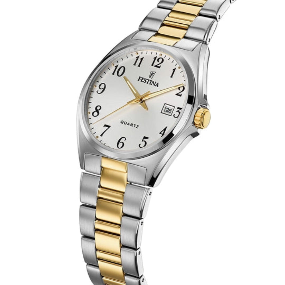 Festina Men's Quartz Watch, White Dial - F20554/1