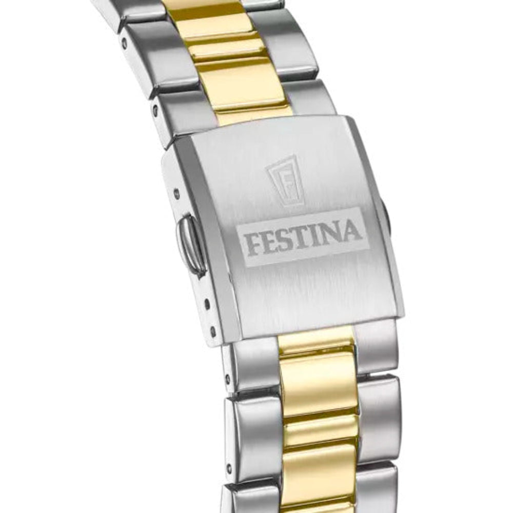 Festina Men's Quartz Watch, White Dial - F20554/1