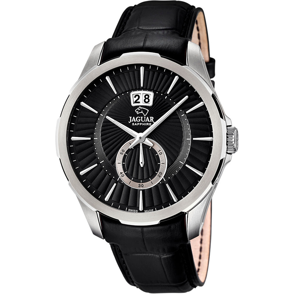 Jaguar Men's Watch, Quartz Movement, Black Dial - J682/3