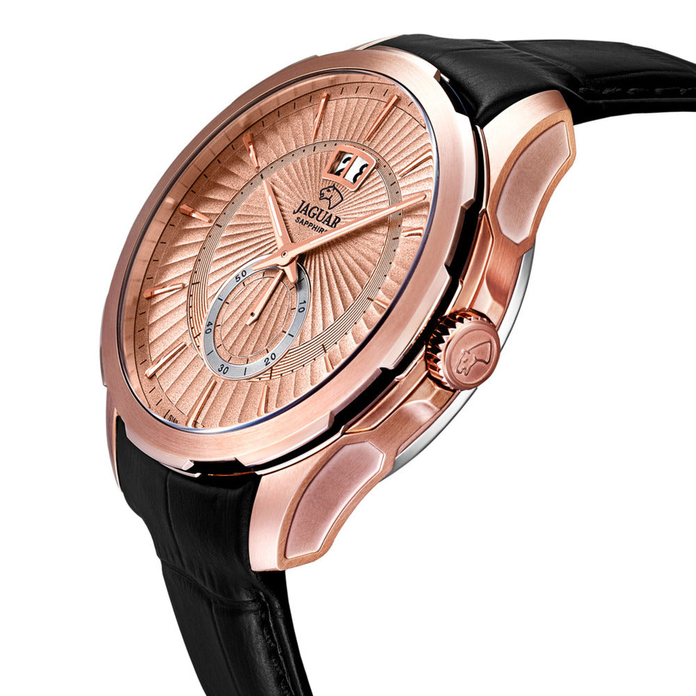Jaguar Men's Quartz Watch with Rose Gold Dial - J683/1