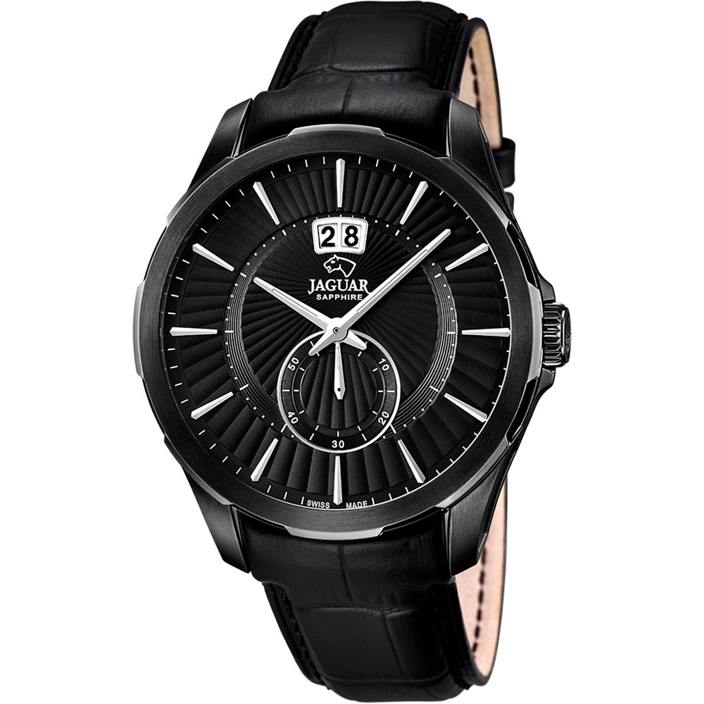 Jaguar Men's Watch, Quartz Movement, Black Dial - J685/1