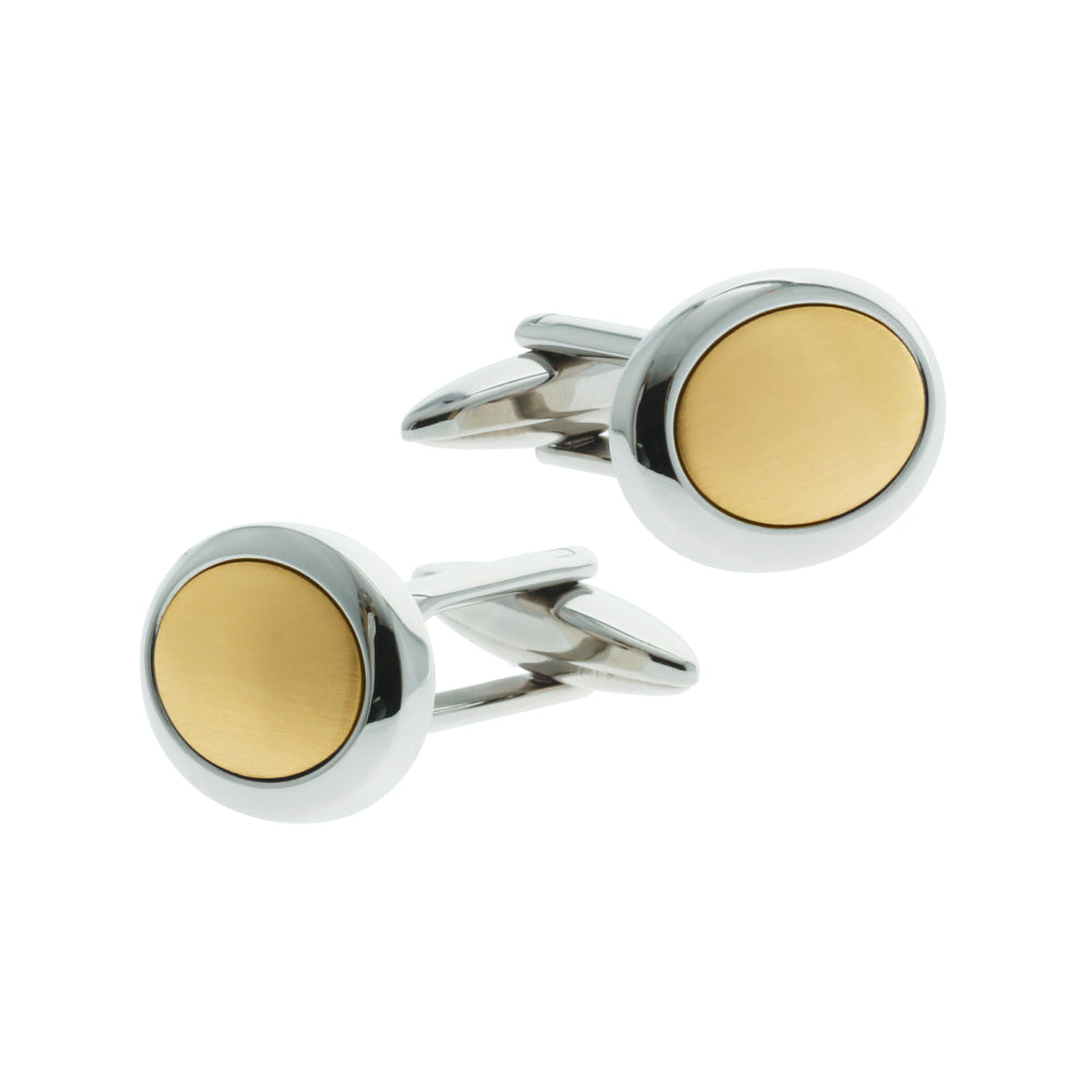 Gold and silver cufflinks from Murex - MURCF-0002
