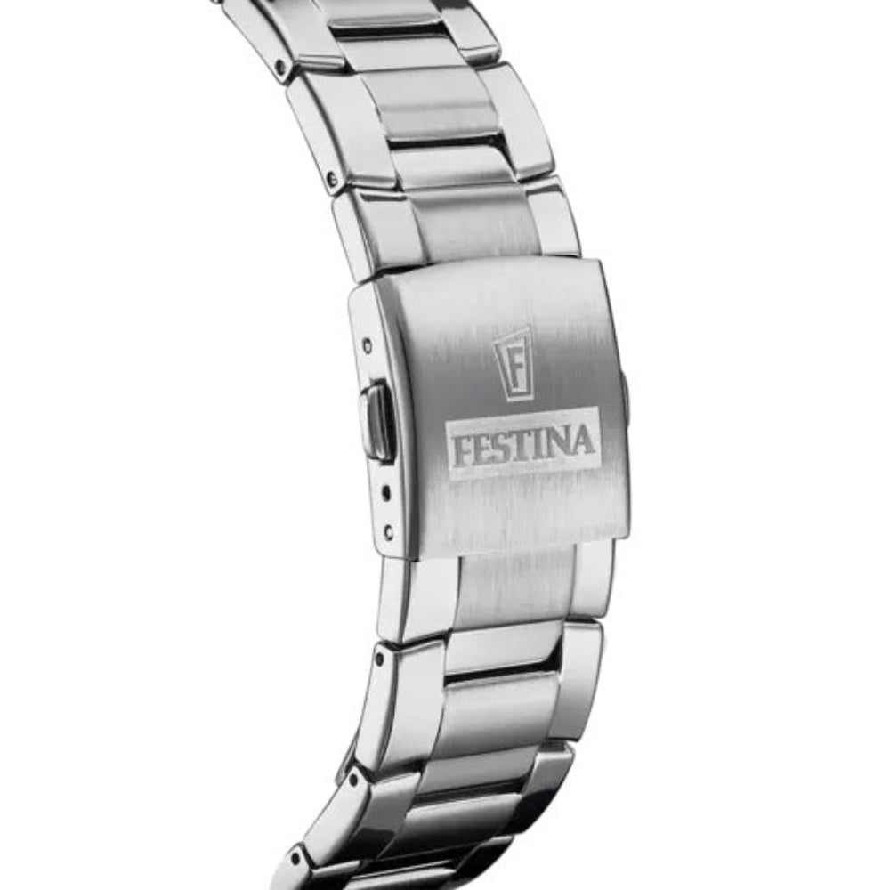 Festina Men's Quartz Watch, Silver Dial - F20343/1