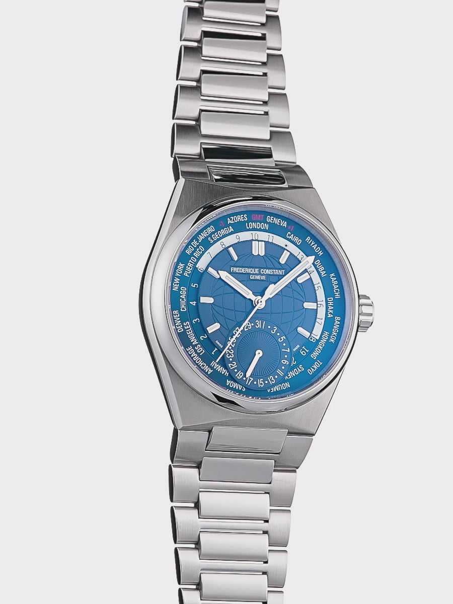 Frederique Constant Highlife World Timer Manufacturer Men's Automatic