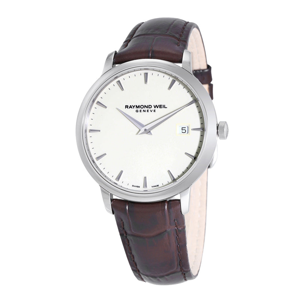 Raymond Weil Men's Quartz Watch, White Dial - RW-0130
