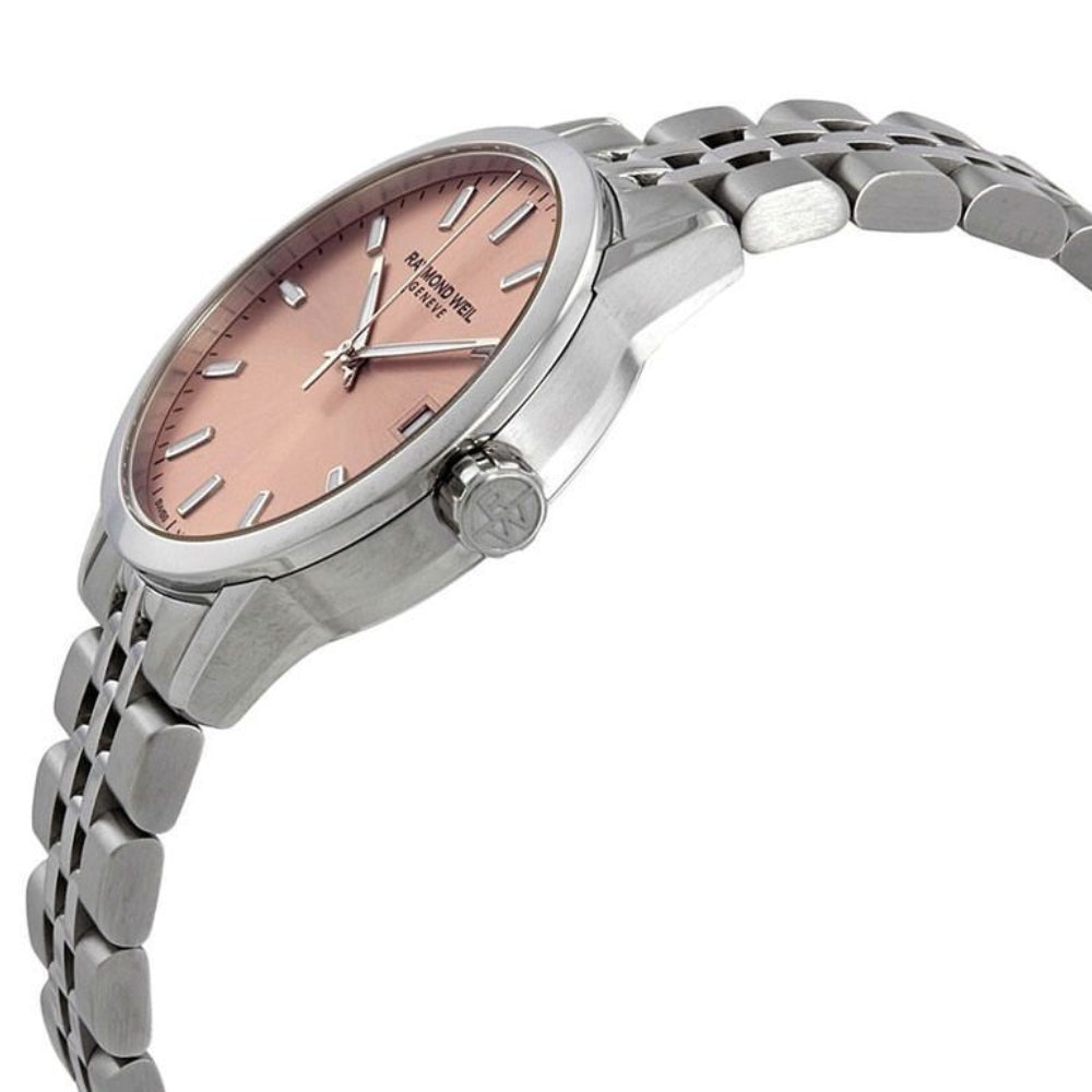 Raymond Weil Women's Quartz Watch, Pink Dial - RW-0252