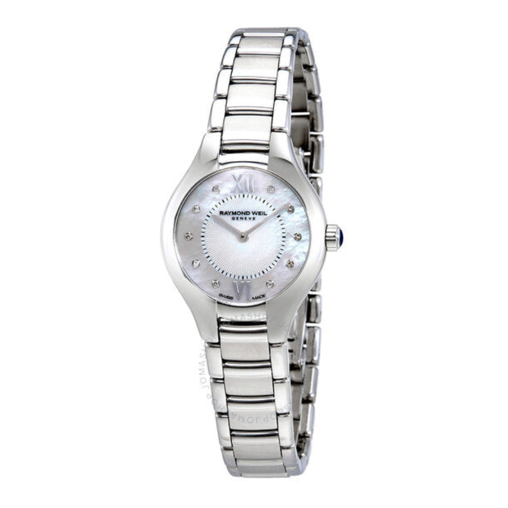 Raymond Weil Women's Quartz White Dial Watch - RW-0019(DMND/10)