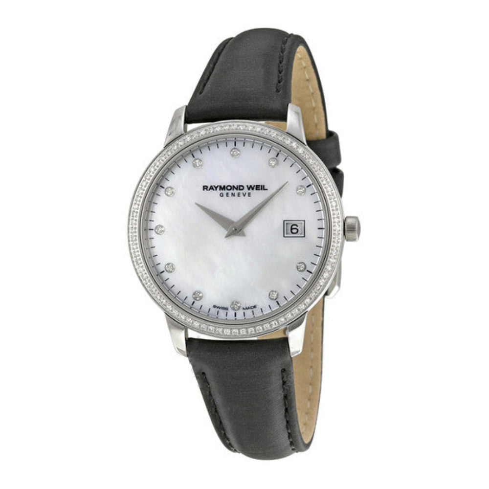 Raymond Weil Women's Quartz White Dial Watch - RW-0029(DMND/91)