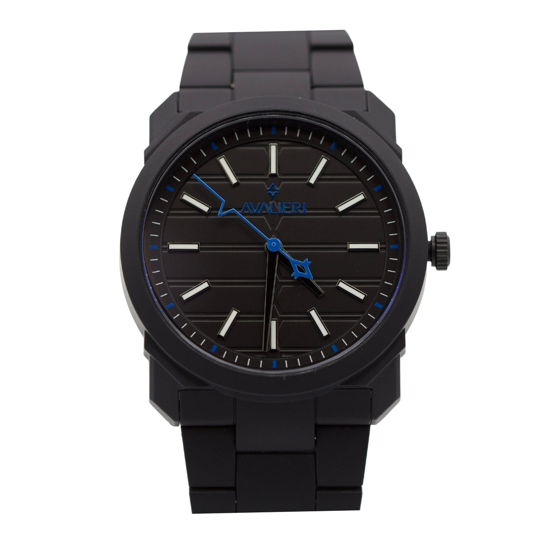 Avalieri Men's Quartz Watch with Black Dial - AV-2578B