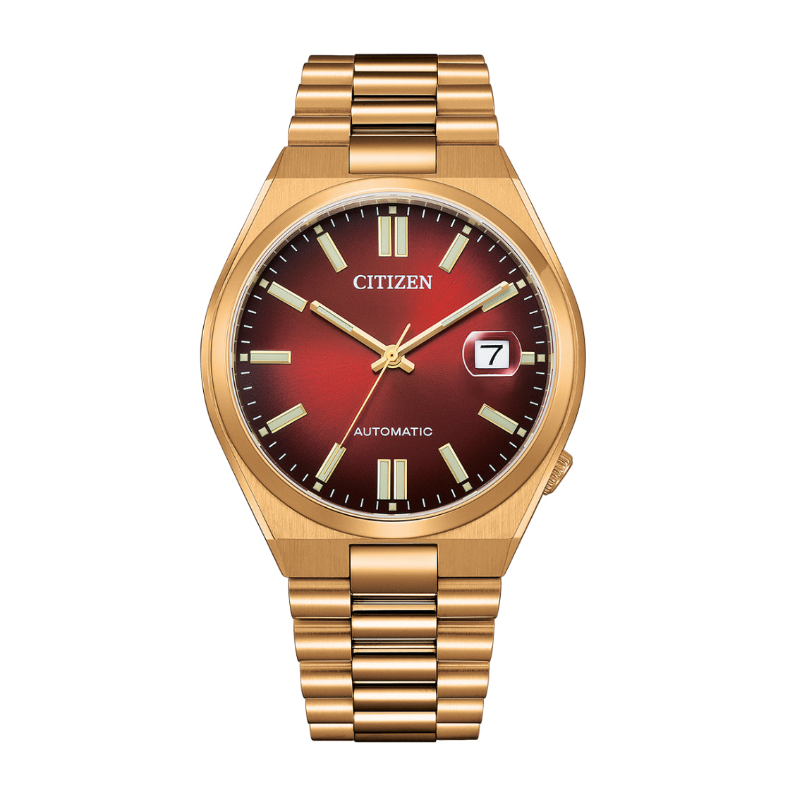 Citizen Men's Automatic Movement Red Dial Watch - NJ0153-82X
