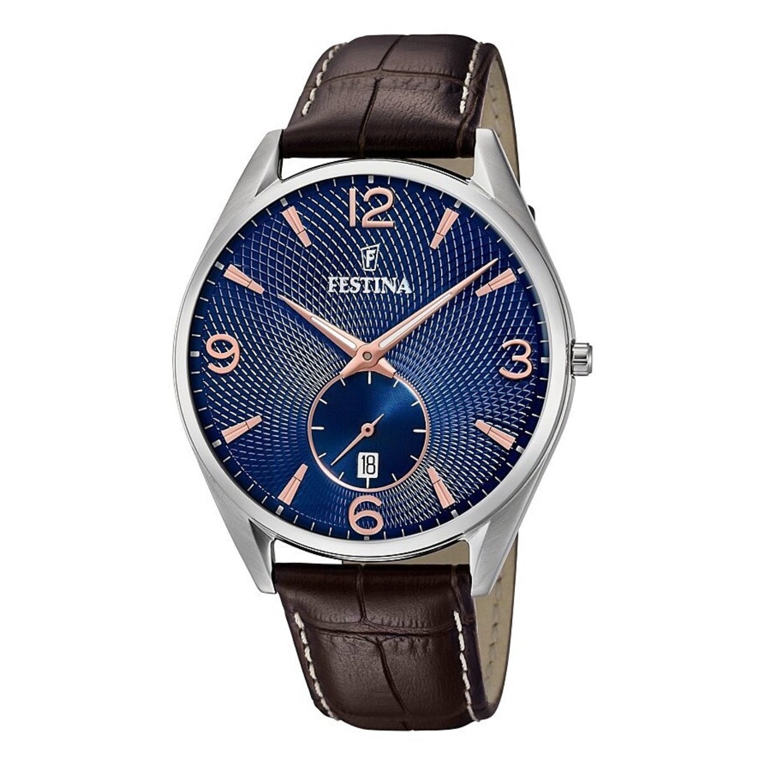 Festina Men's Quartz Blue Dial Watch - F6857/8