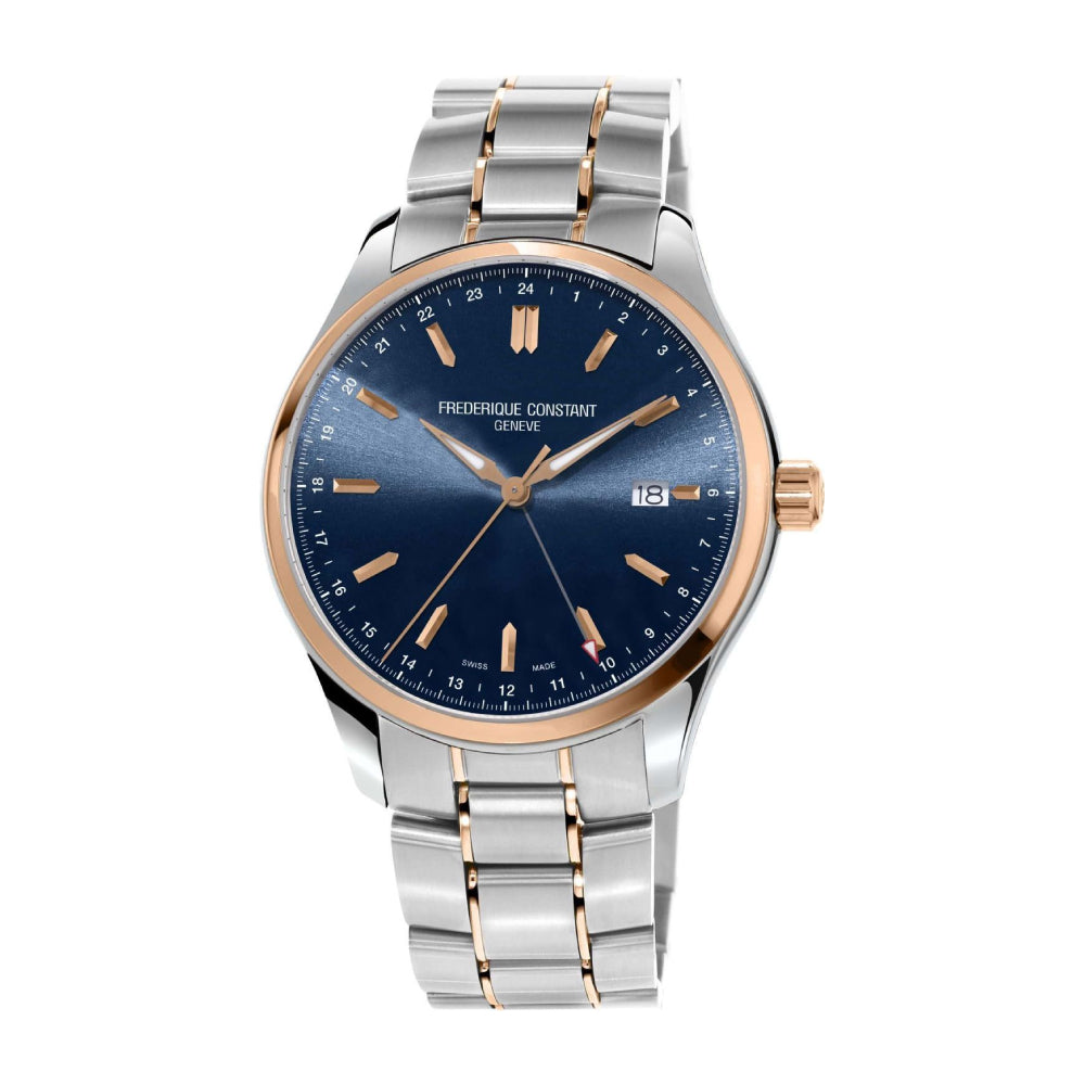 Frederique Constant Men's Quartz Blue Dial Watch - FC-0245