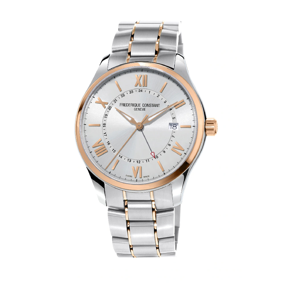Frederique Constant Men's Quartz Watch, Silver Dial - FC-0238