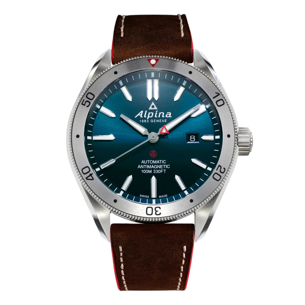 Alpina Men's Automatic Movement Blue Dial Watch - ALP-0023