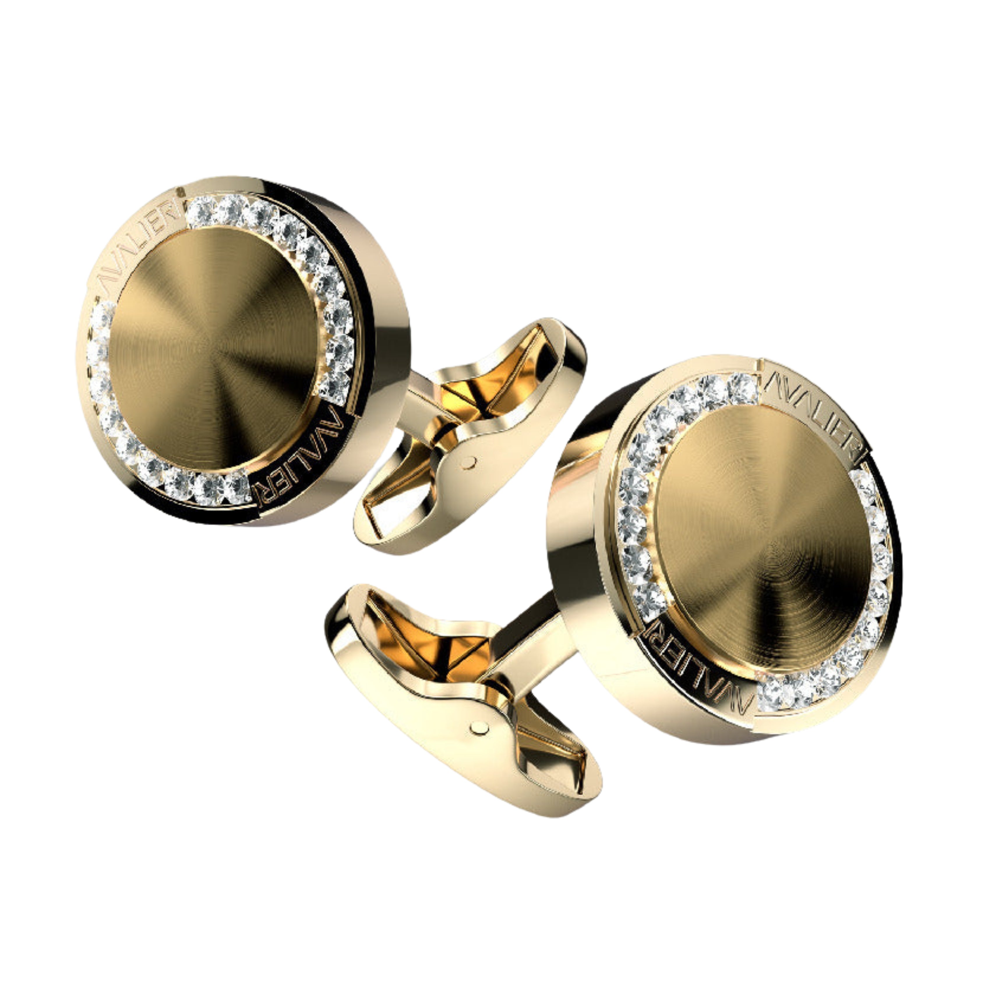 Avalieri Gold Cufflinks - AVC-0126