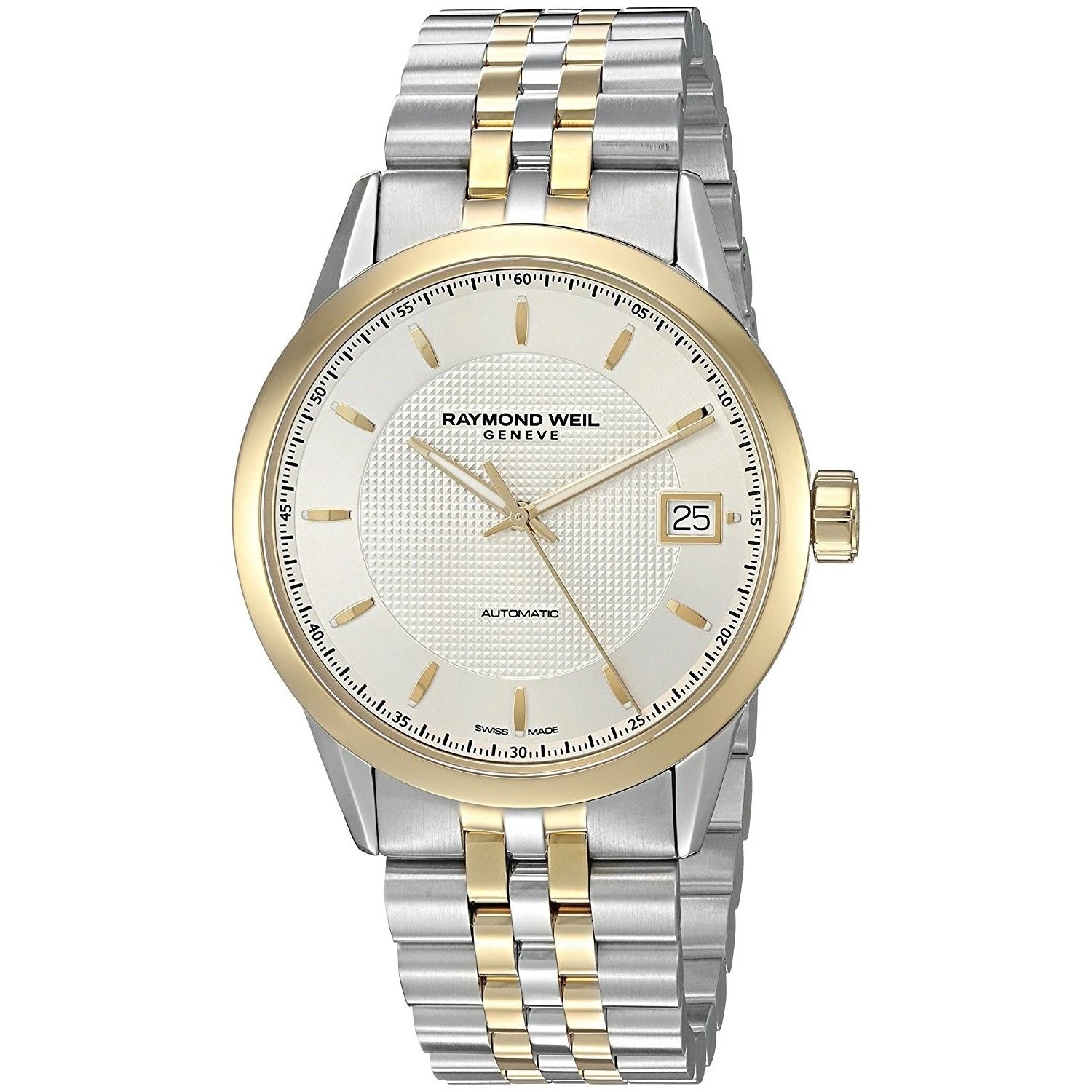 Raymond Weil Men's Automatic Movement Gold Dial Watch - RW-0013