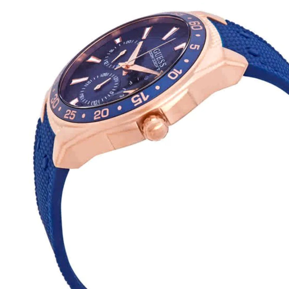 Guess Men's Quartz Blue Dial Watch - GW-0097