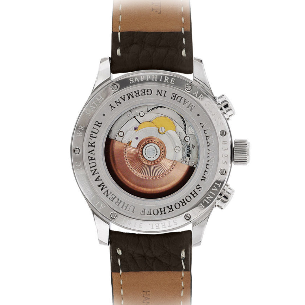Alexander Shorekhov Men's Watch, Automatic Movement, Brown Dial - AS-0051