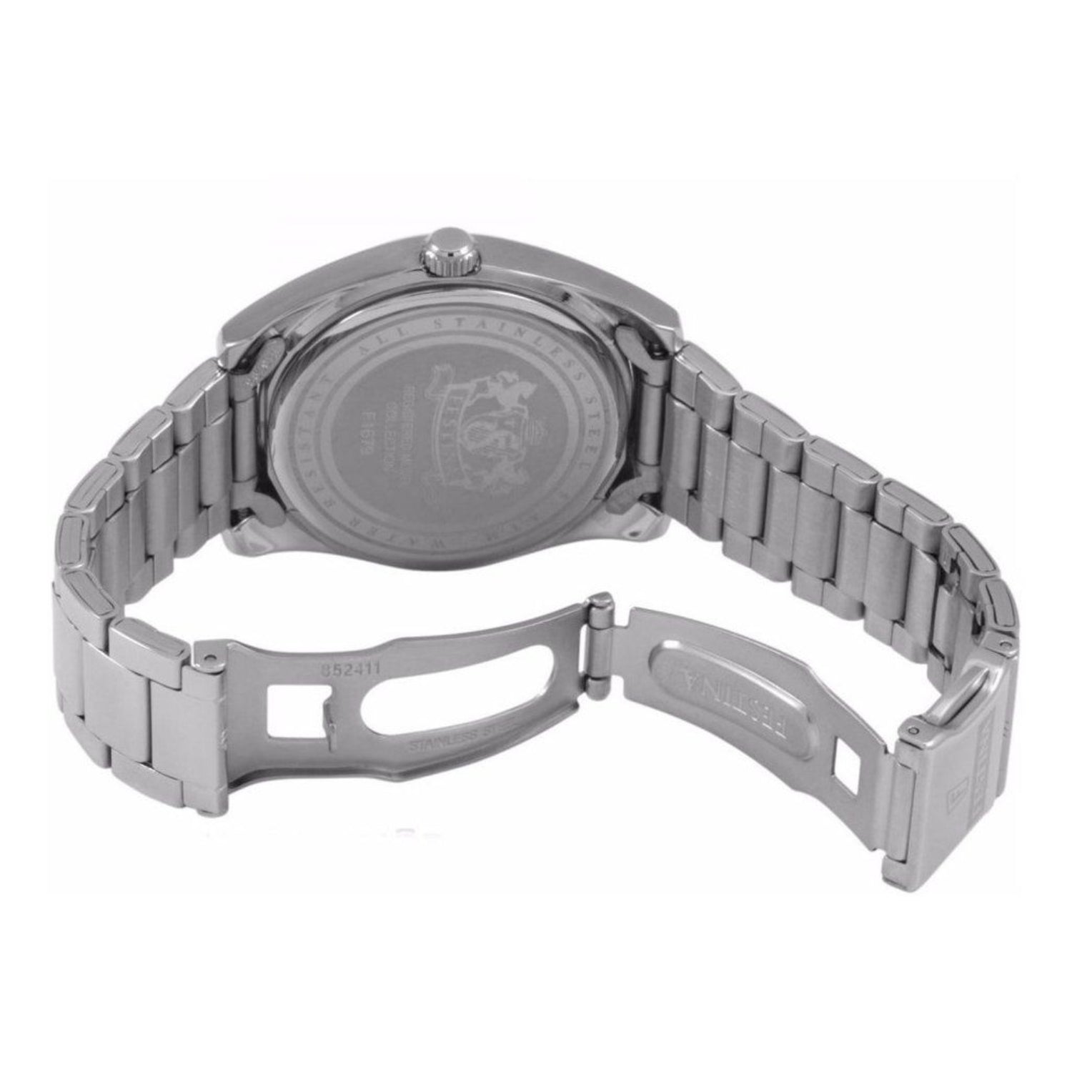 Festina women's white dial quartz watch - f16790/a