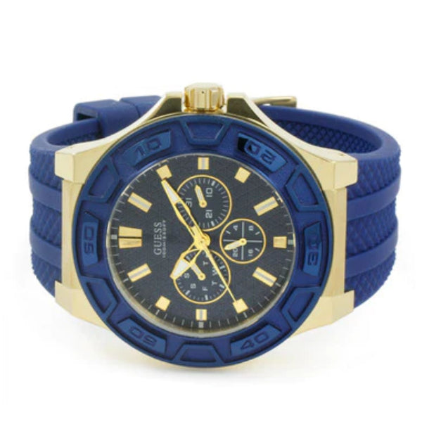 Guess Men's Quartz Blue Dial Watch - GW-0028