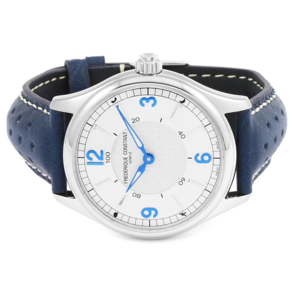 Frederique Constant Men's Quartz Watch, Silver Dial - FC-0057