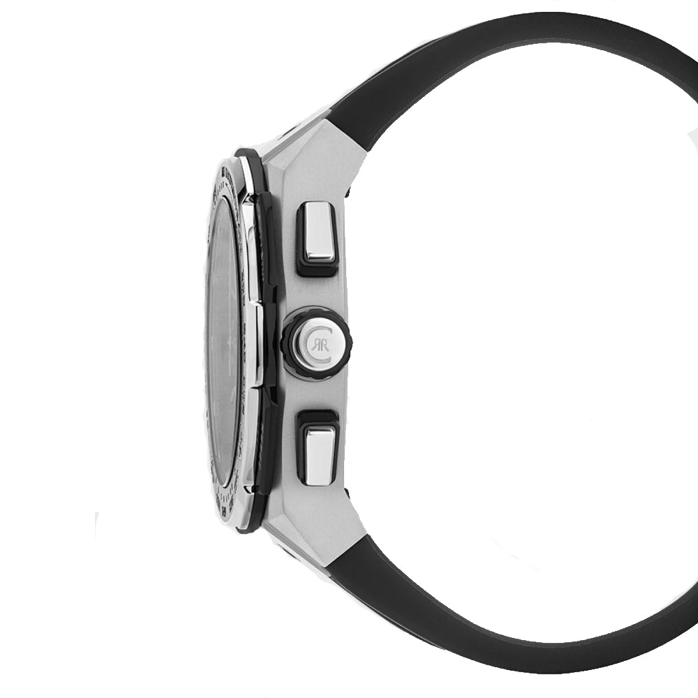 Cerruti Men's Quartz Black Dial Watch - CER-0394