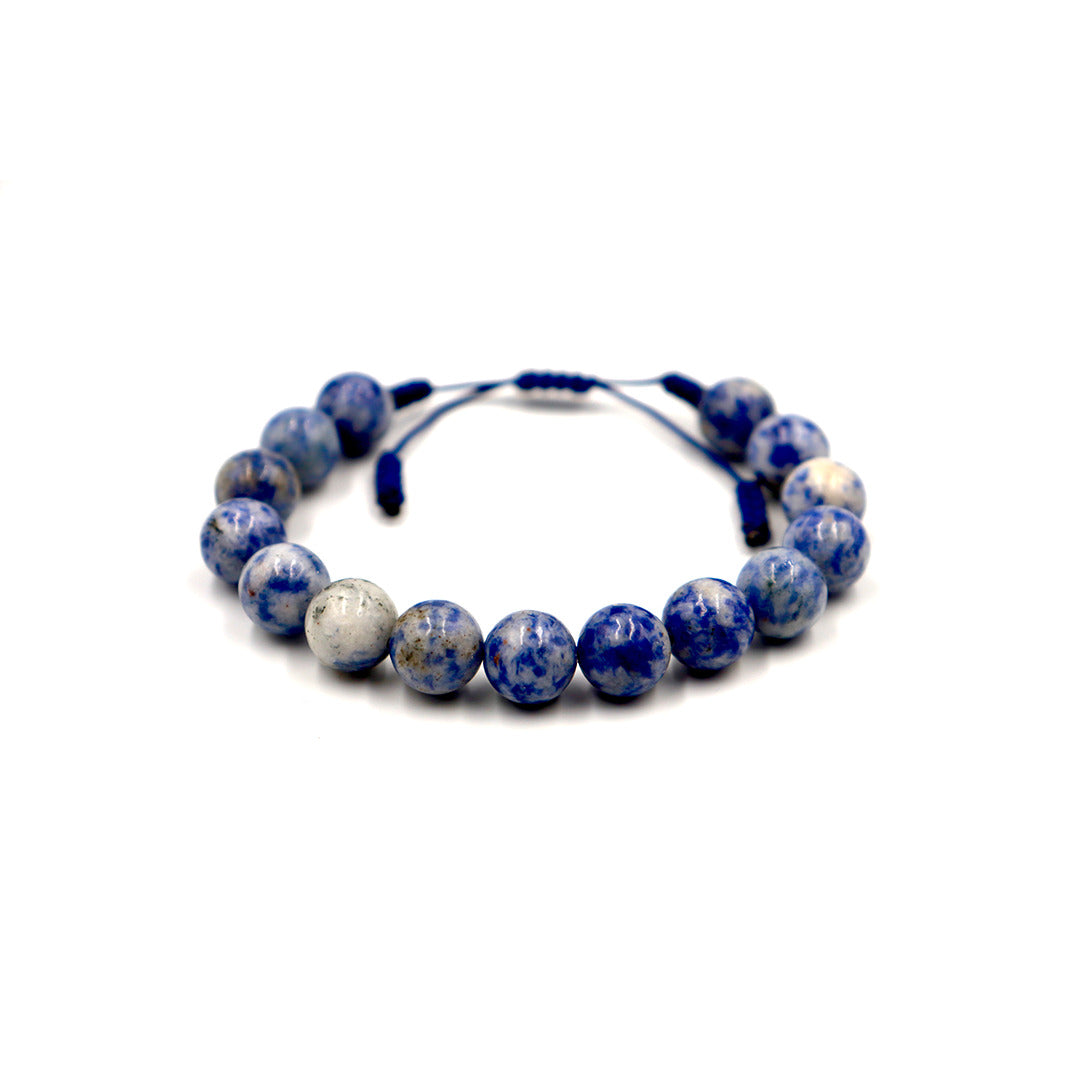 Blue and White Bracelet for Women - MSB-0038-BLU1