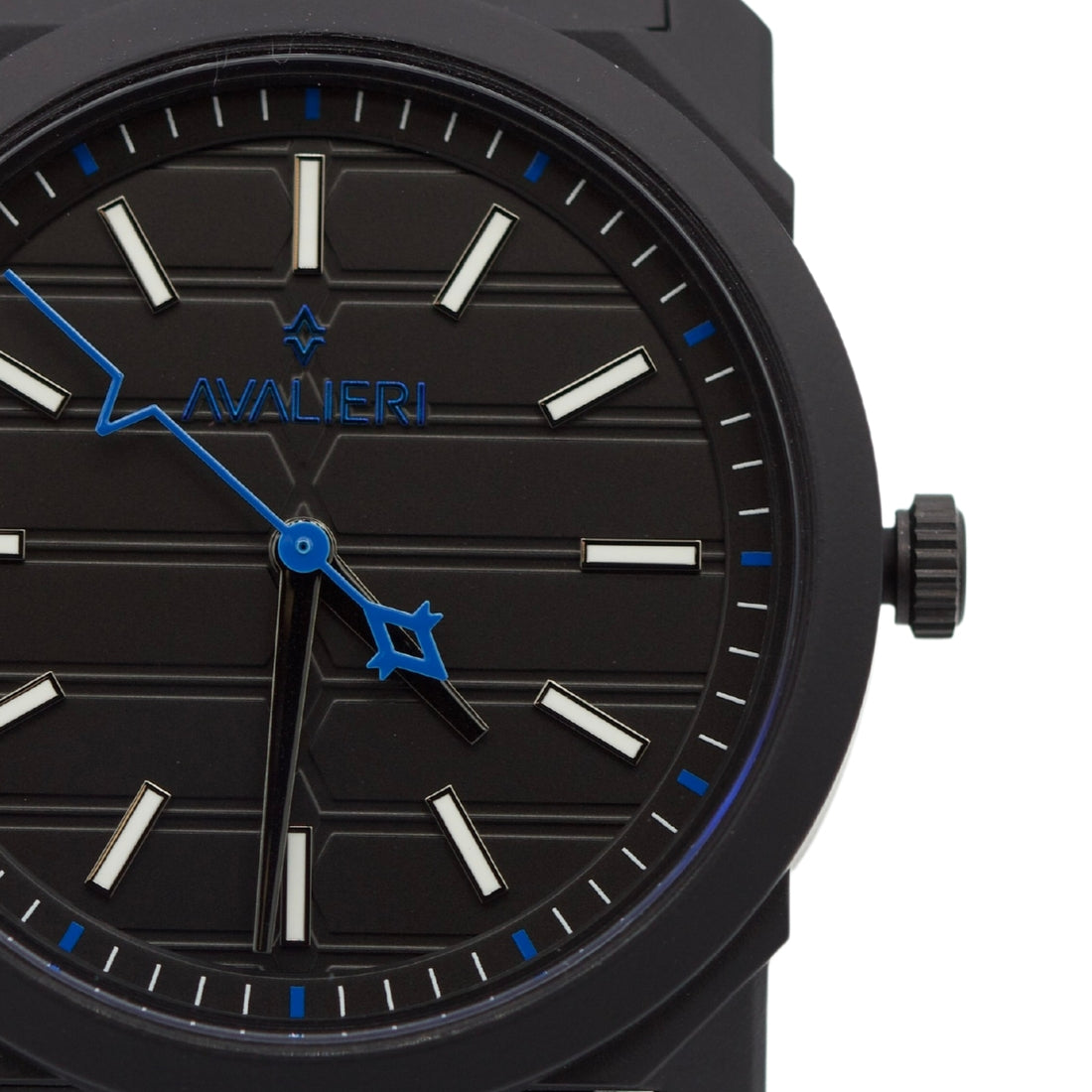 Avalieri Men's Quartz Watch with Black Dial - AV-2578B