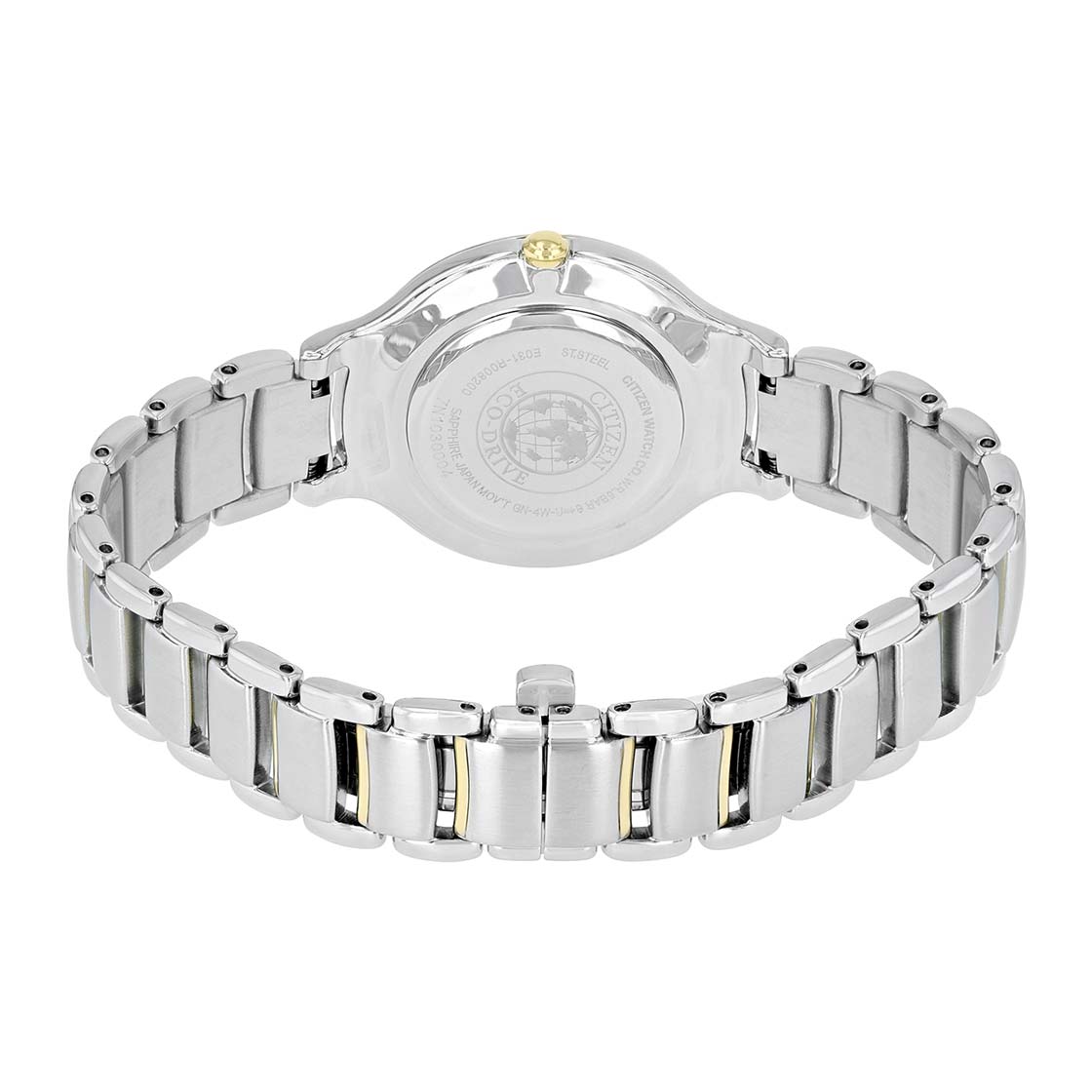 Citizen Women's Optical Powered Movement Gold Dial Watch - EM0554-82X
