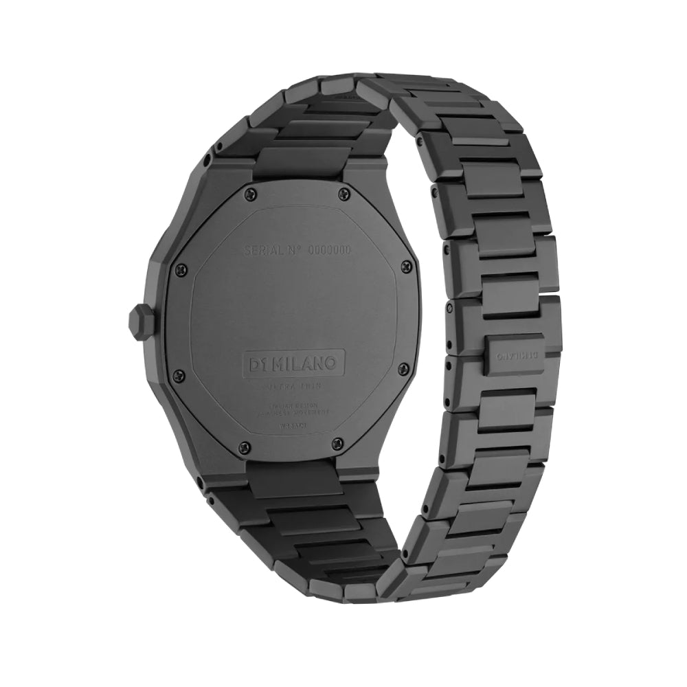 D1 Milano Men's Quartz Watch, Black Dial - ML-0267