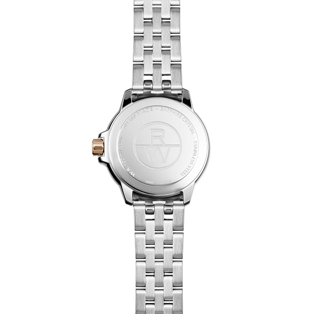 Raymond Weil Women's Quartz White Dial Watch - RW-0142 (DMND/8)
