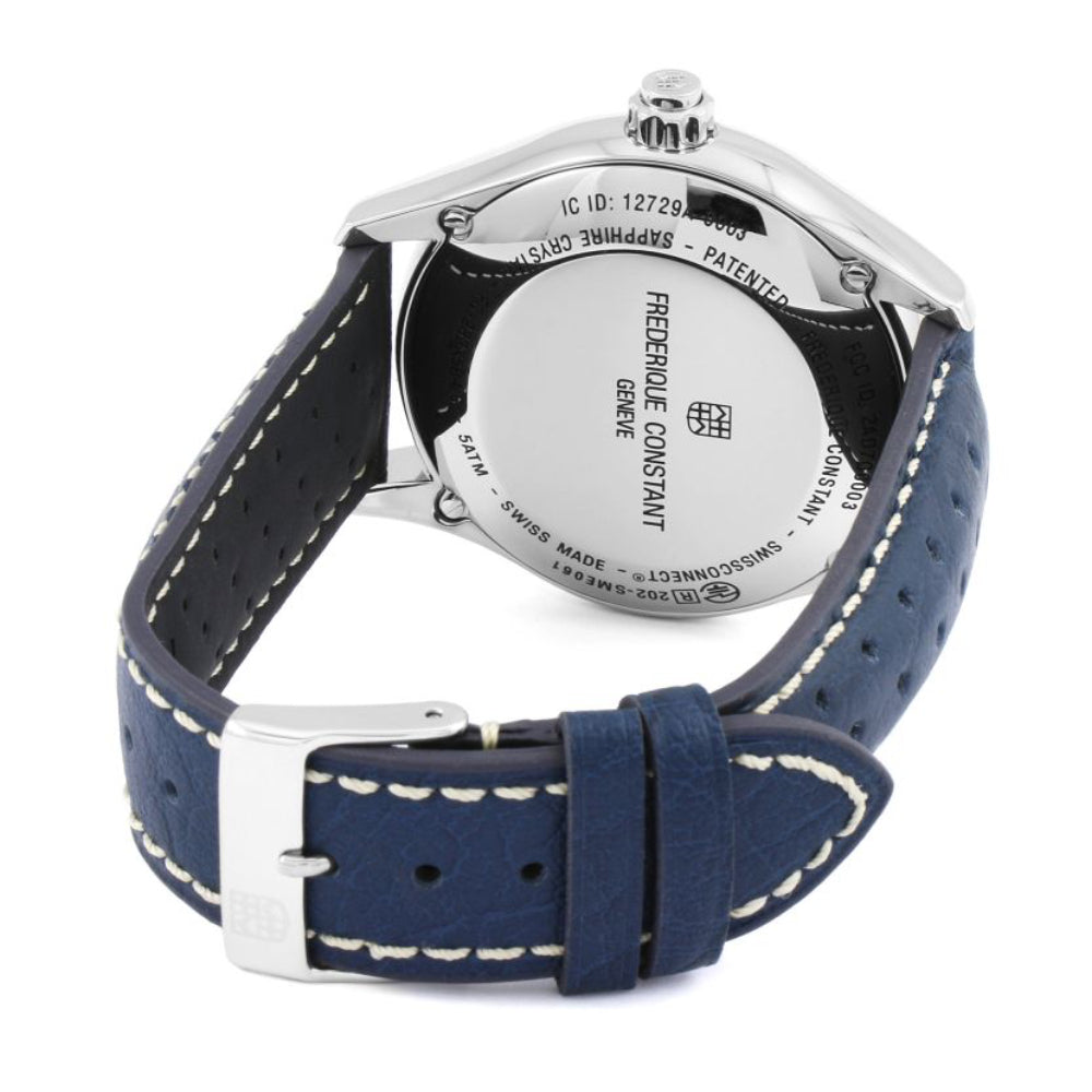 Frederique Constant Men's Quartz Watch, Silver Dial - FC-0057