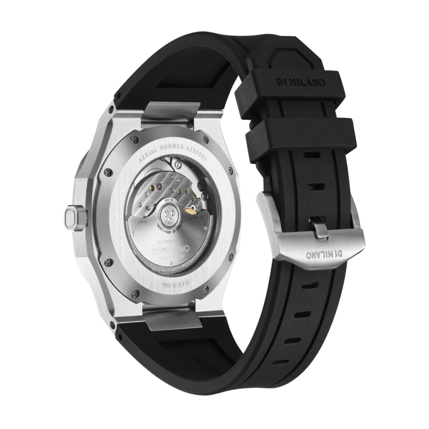D1 Milano Men's Black Dial Mechanical Watch - ML-0235