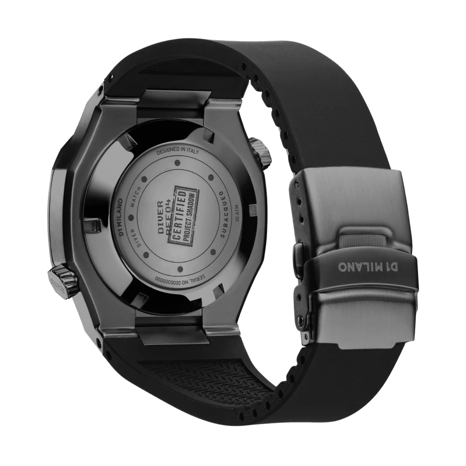 D1 Milano Men's Quartz Watch, Black Dial - ML-0259