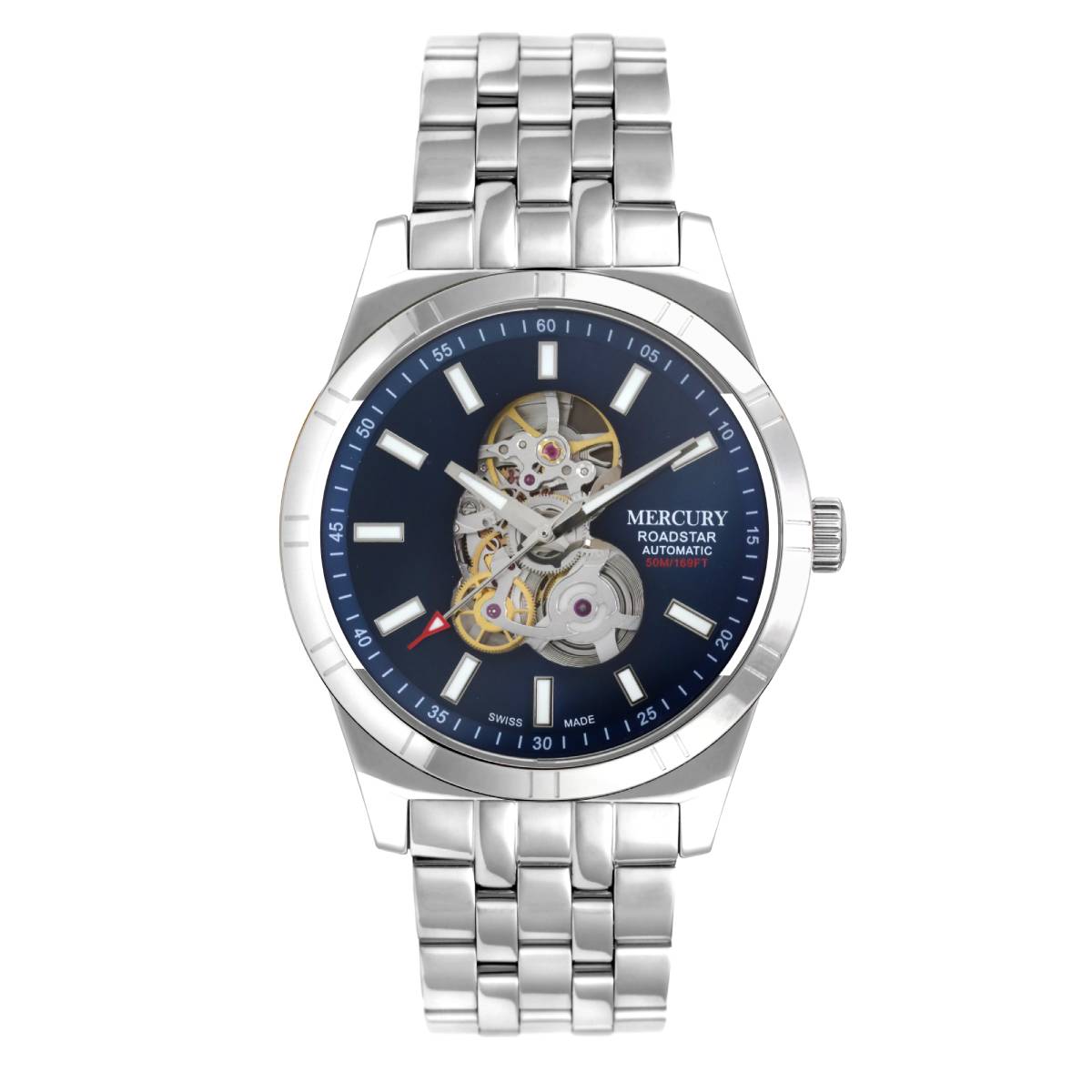 Merrell Watch Men's watch, automatic movement, blue dial - MER-0012