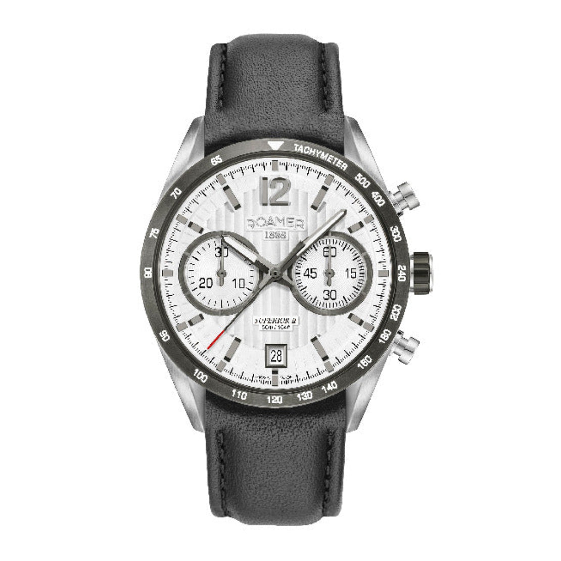 Romer Men's Quartz Watch, White Dial - ROA-0018