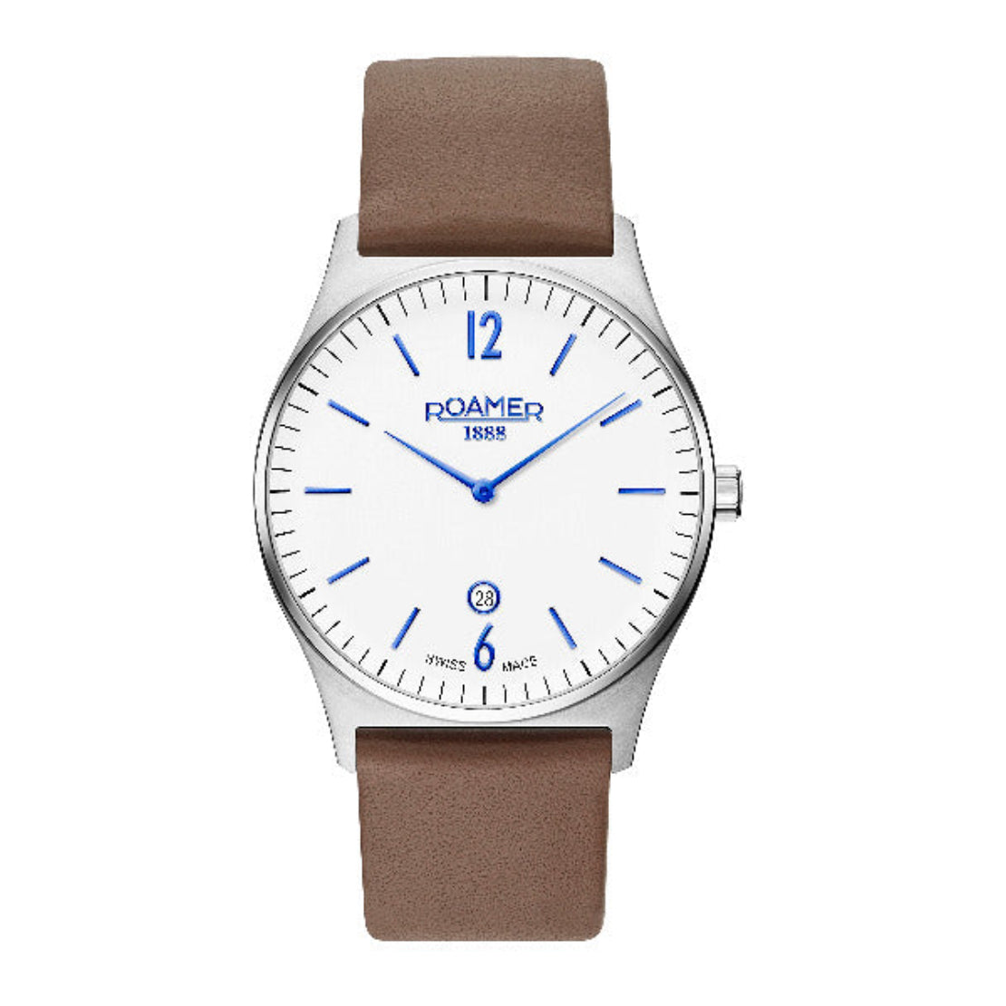 Romer Men's Quartz Watch, White Dial - ROA-0042