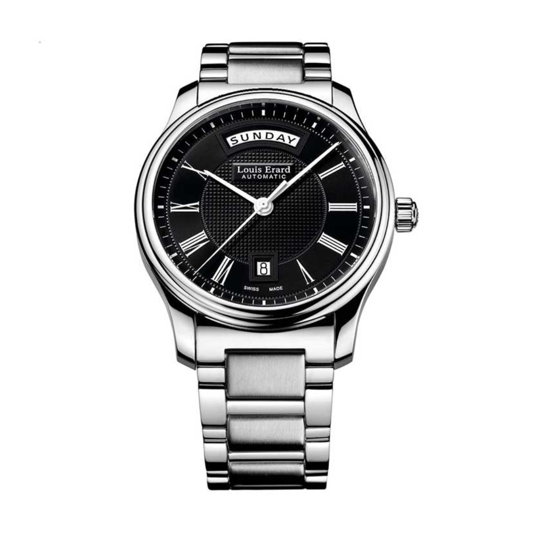 Louis Erard Men's Watch Automatic Movement Black Dial - LE-0065