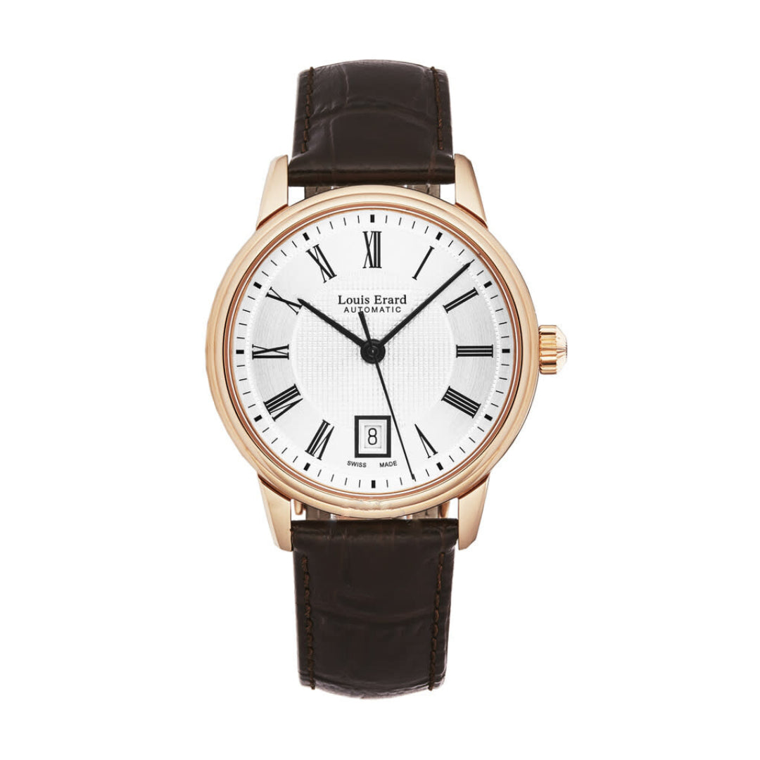 Louis Erard Men's Watch Automatic Movement White Dial - LE-0058