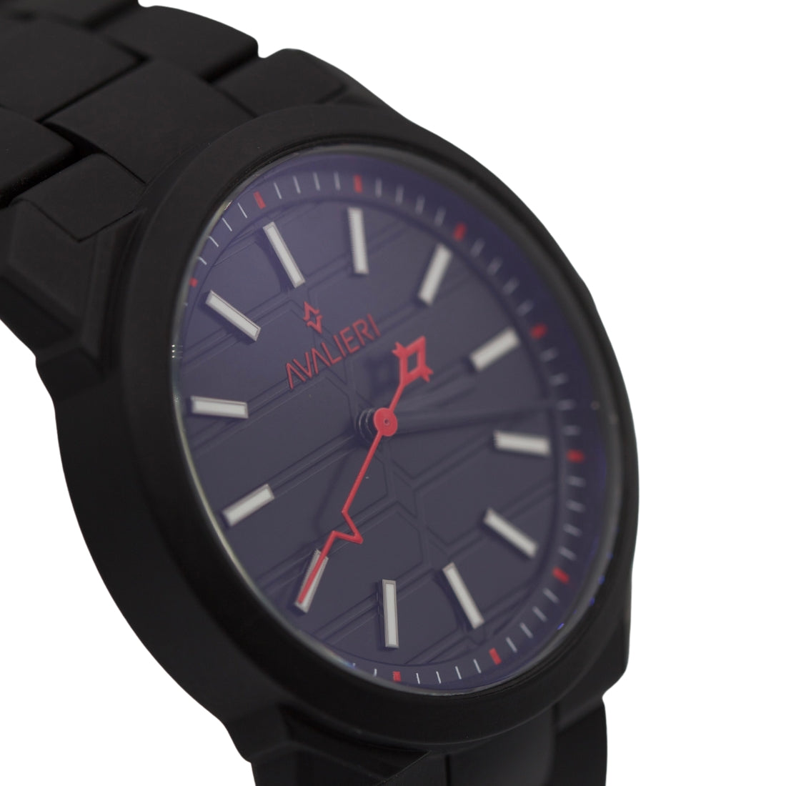 New Avalieri Collection Men's Quartz Watch Black Dial - AV-2575B